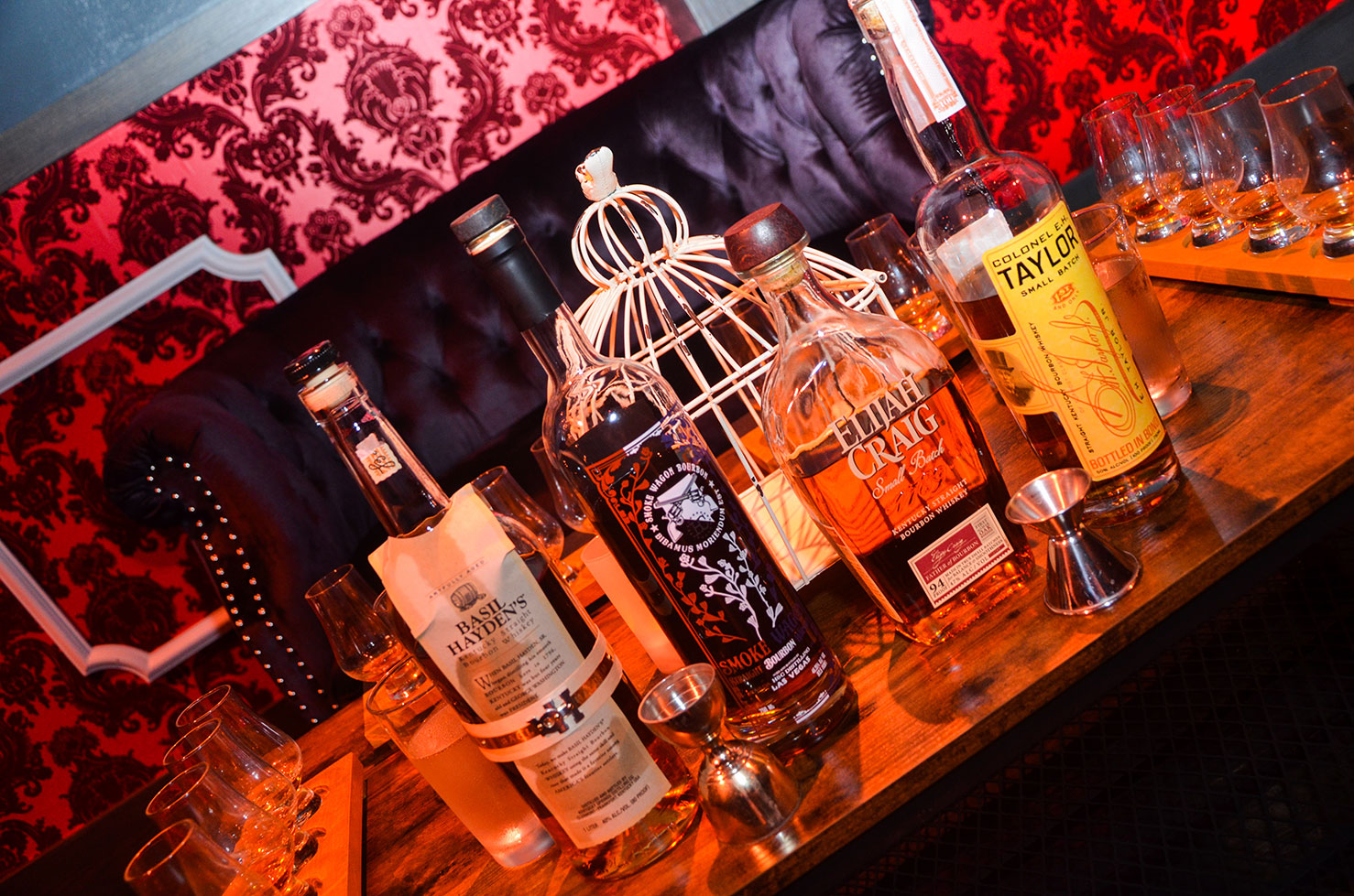 Private Bourbon Tasting 1923 Prohibition Bar Las Vegas