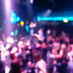 Party crowd at 1923 Prohibition Bar, one of the best bars in Las Vegas with party rooms for rent and live entertainment.